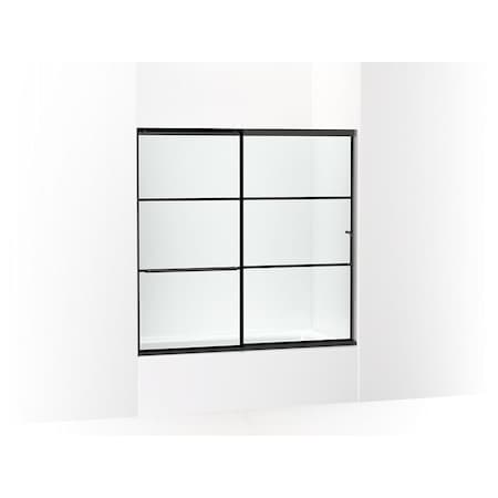 Kohler Elate 1/4 Bath Door 56 3/4 X 59 5/8 707609-6G79-BL